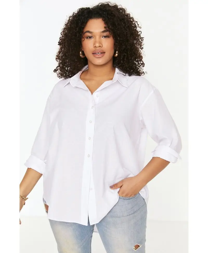 Beyaz Dokuma Gömlek Beyaz Dokuma Gömlek