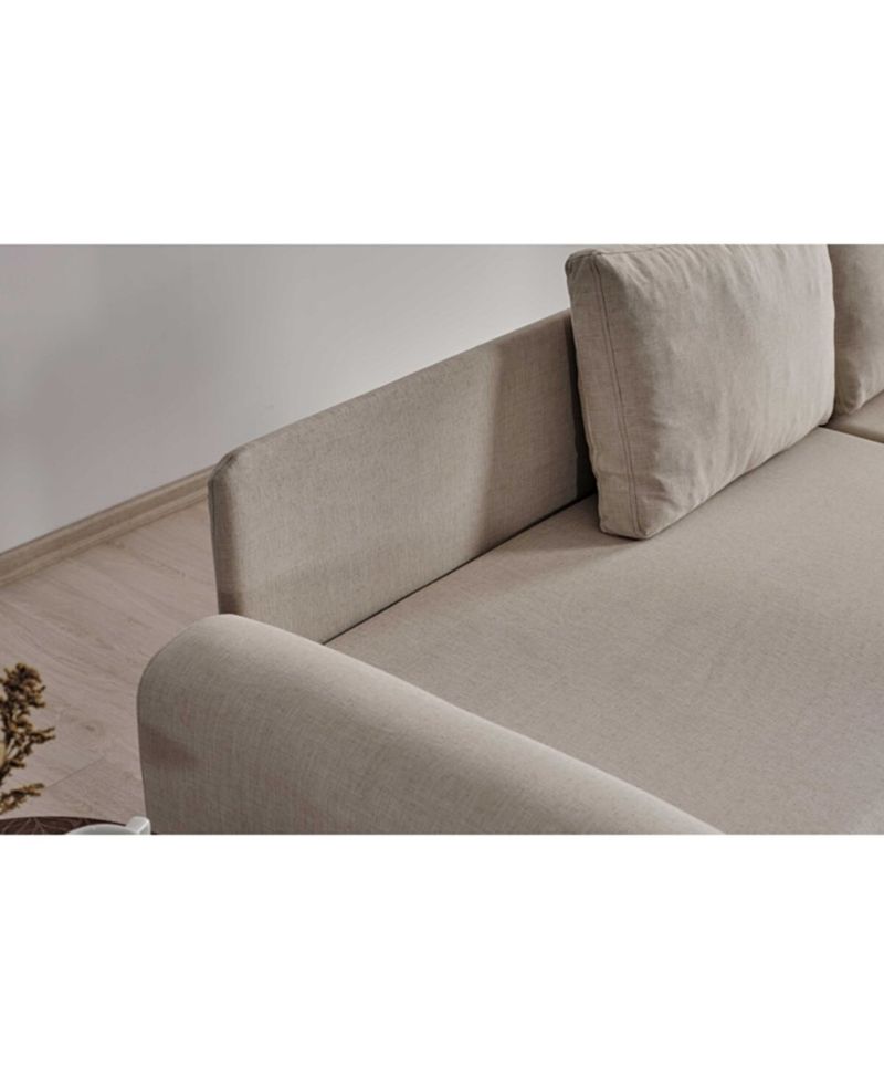 EVİANA Corner Flavia Köşe Takımı Puflu 