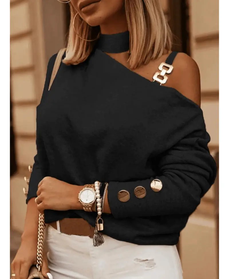 Kadın İlkbahar Sonbahar Bluz